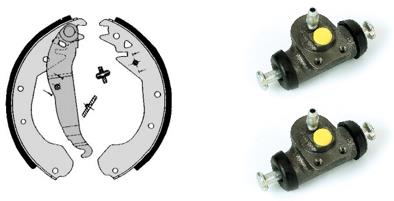 Set saboti frana H 59 016 BREMBO