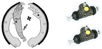 Set saboti frana H 59 021 BREMBO