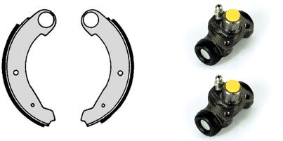 Set saboti frana H 61 011 BREMBO