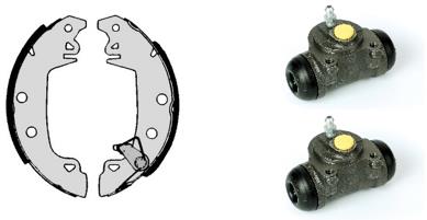 Set saboti frana H 68 010 BREMBO