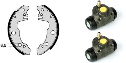 Set saboti frana H 68 016 BREMBO