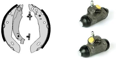 Set saboti frana H 68 024 BREMBO