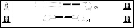 Set cablaj aprinder HOES1356 LEMARK