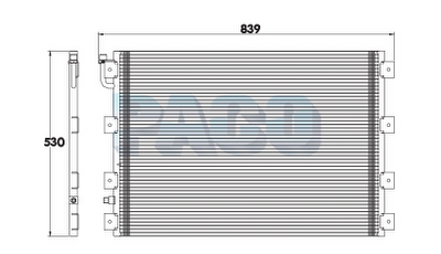 Condensator, climatizare PL3303 PACO
