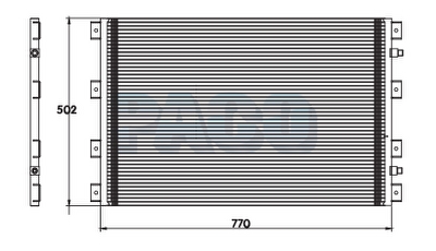 Condensator, climatizare PL3501 PACO