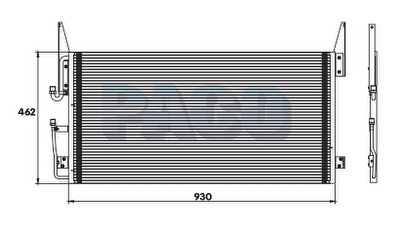 Condensator, climatizare PL3502 PACO
