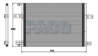 Condensator, climatizare PL3505 PACO