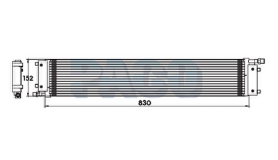 Condensator, climatizare PL3530 PACO