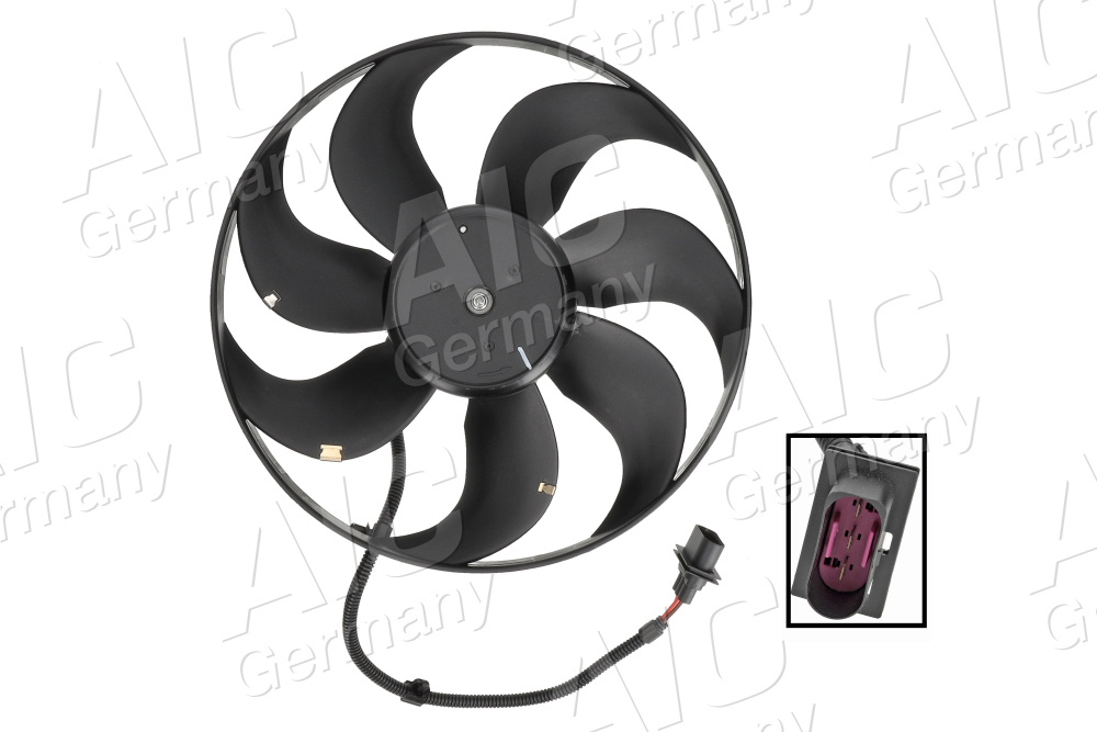 Ventilator, radiator 50858 AIC