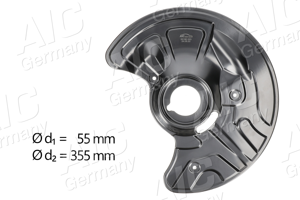 protectie stropire,disc frana 55195 AIC