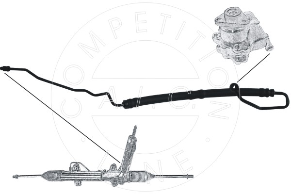 Furtun hidraulic, sistem de directie 55719 AIC