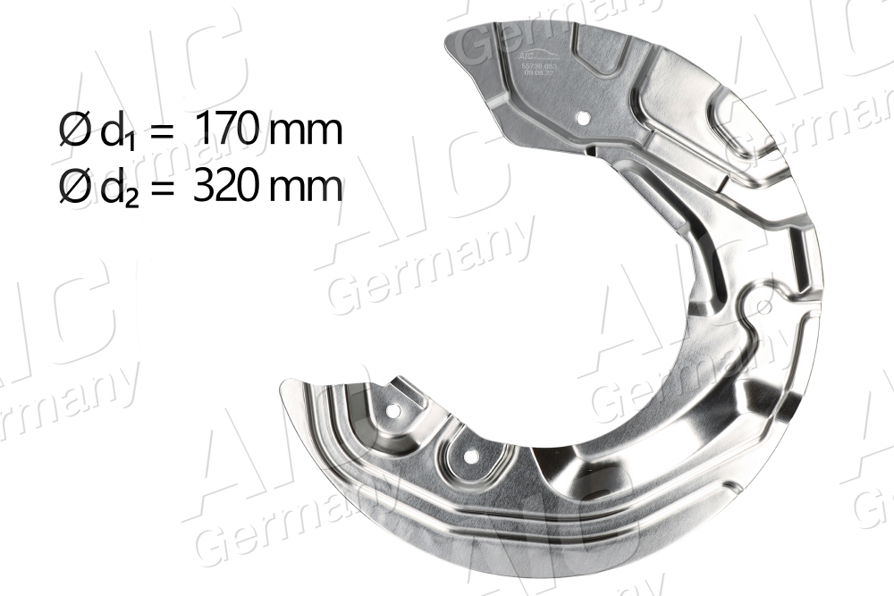 Protectie stropire,disc frana 55739 AIC