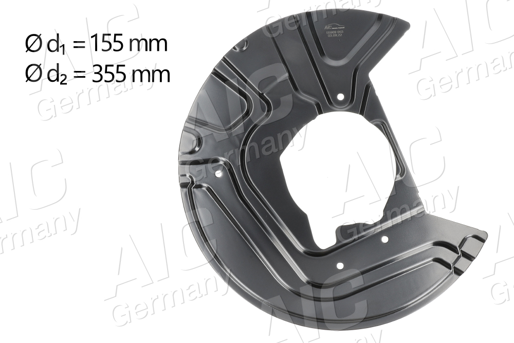 protectie stropire,disc frana 55909 AIC
