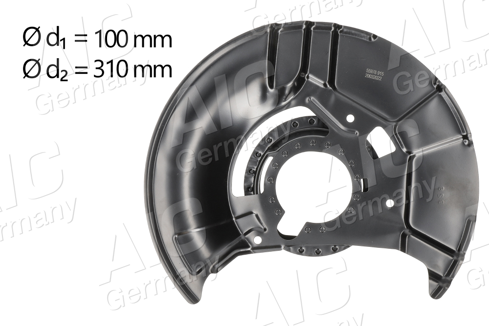 protectie stropire,disc frana 55978 AIC