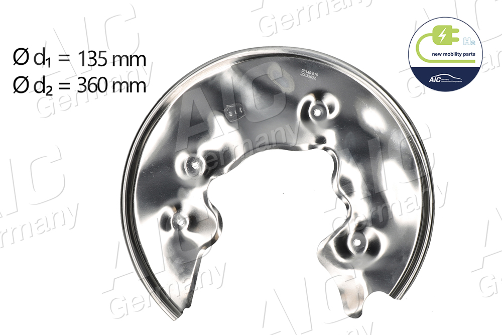 protectie stropire,disc frana 56149 AIC