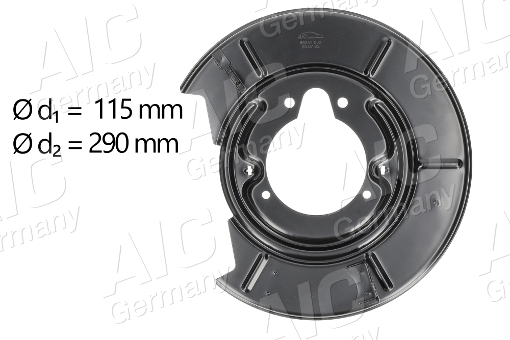 protectie stropire,disc frana 56247 AIC