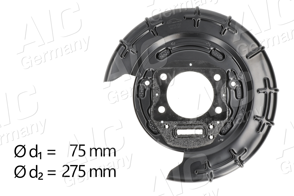 protectie stropire,disc frana 57009 AIC