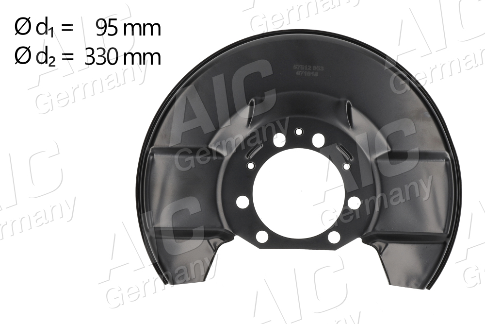 protectie stropire,disc frana 57612 AIC