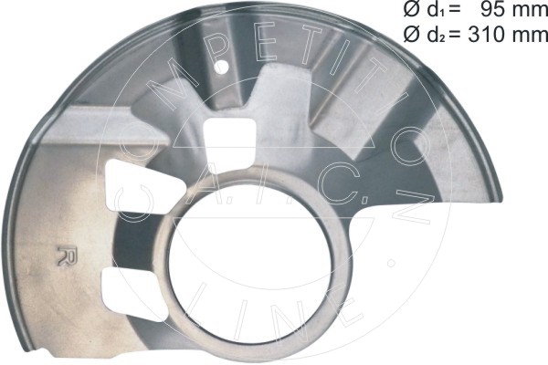 protectie stropire,disc frana 57614 AIC