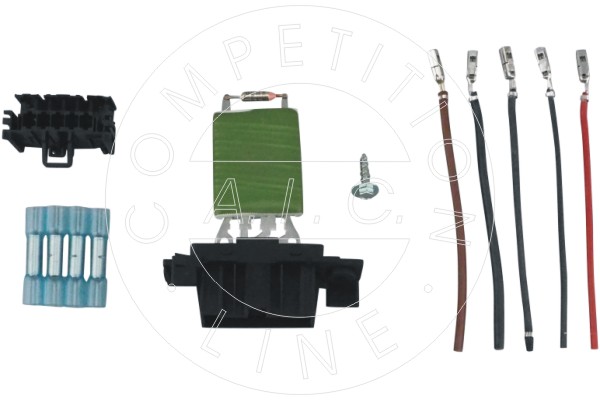 Rezistor, ventilator habitaclu 57621Set AIC