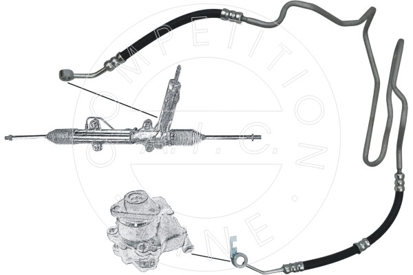 Furtun hidraulic, sistem de directie 57668 AIC
