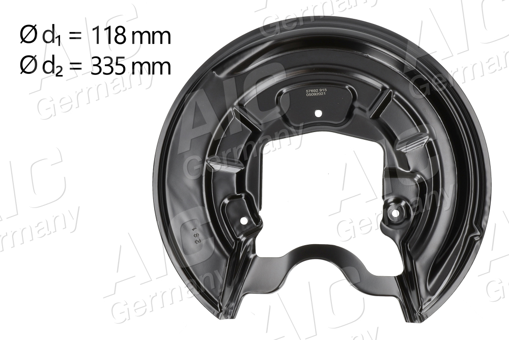 protectie stropire,disc frana 57692 AIC