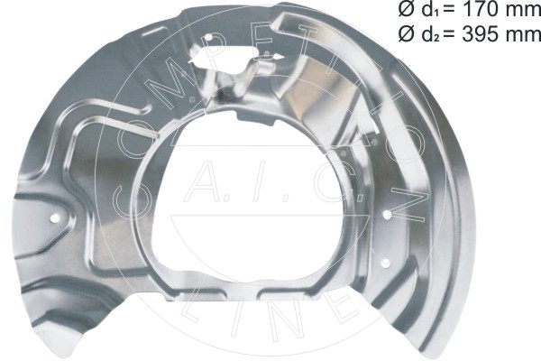 Protectie stropire,disc frana 57761 AIC