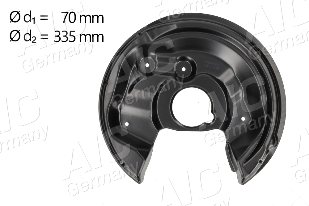 protectie stropire,disc frana 57842 AIC