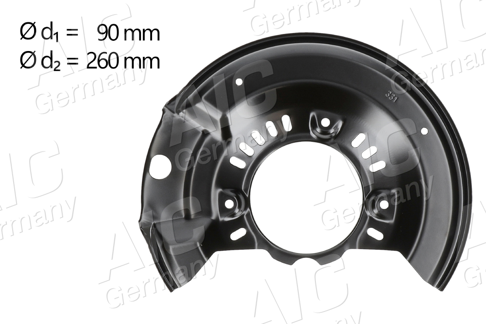 protectie stropire,disc frana 58105 AIC
