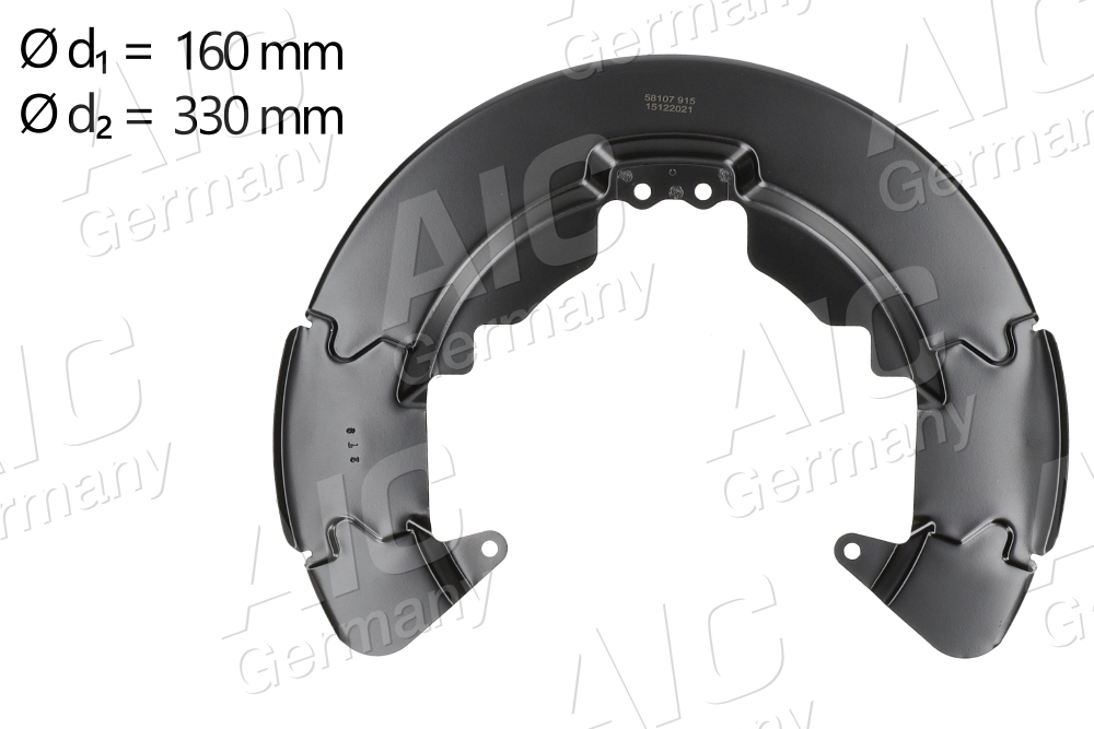protectie stropire,disc frana 58107 AIC