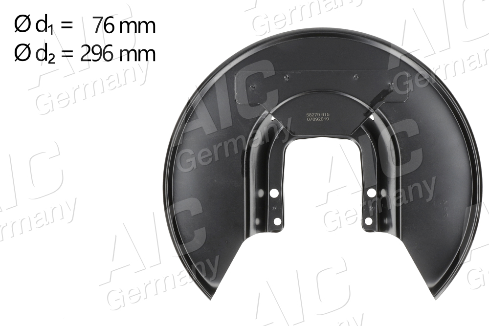protectie stropire,disc frana 58279 AIC