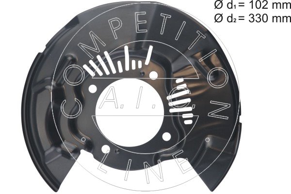 Protectie stropire,disc frana 70741 AIC