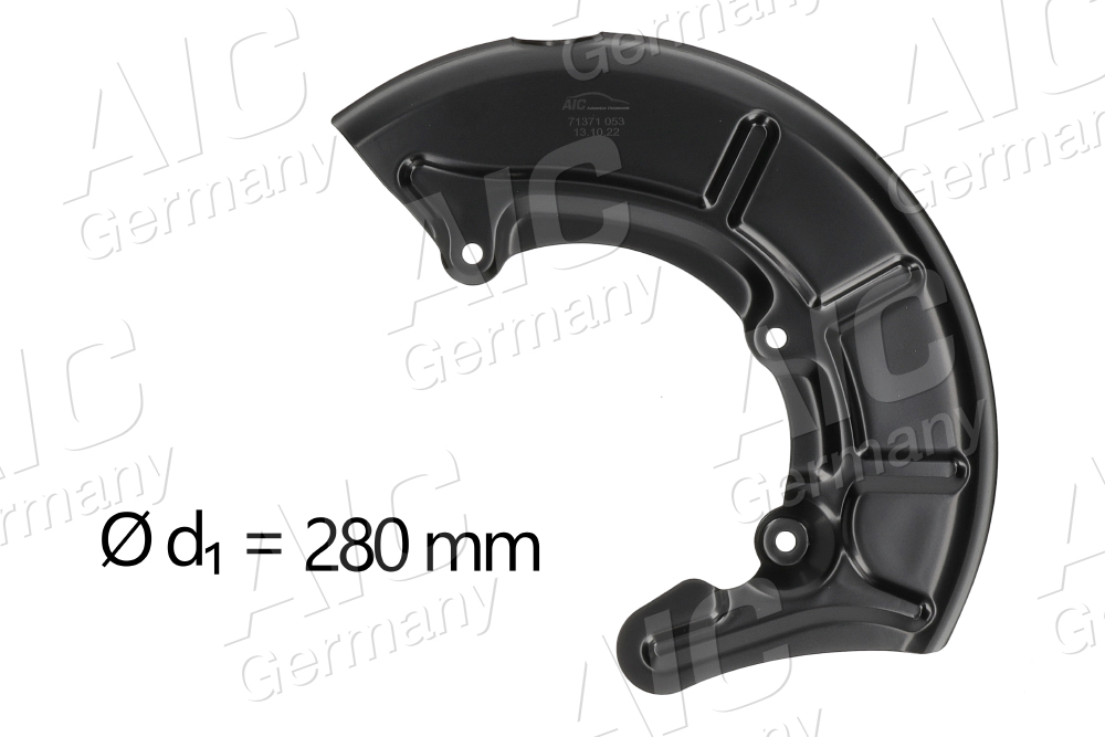 protectie stropire,disc frana 71371 AIC