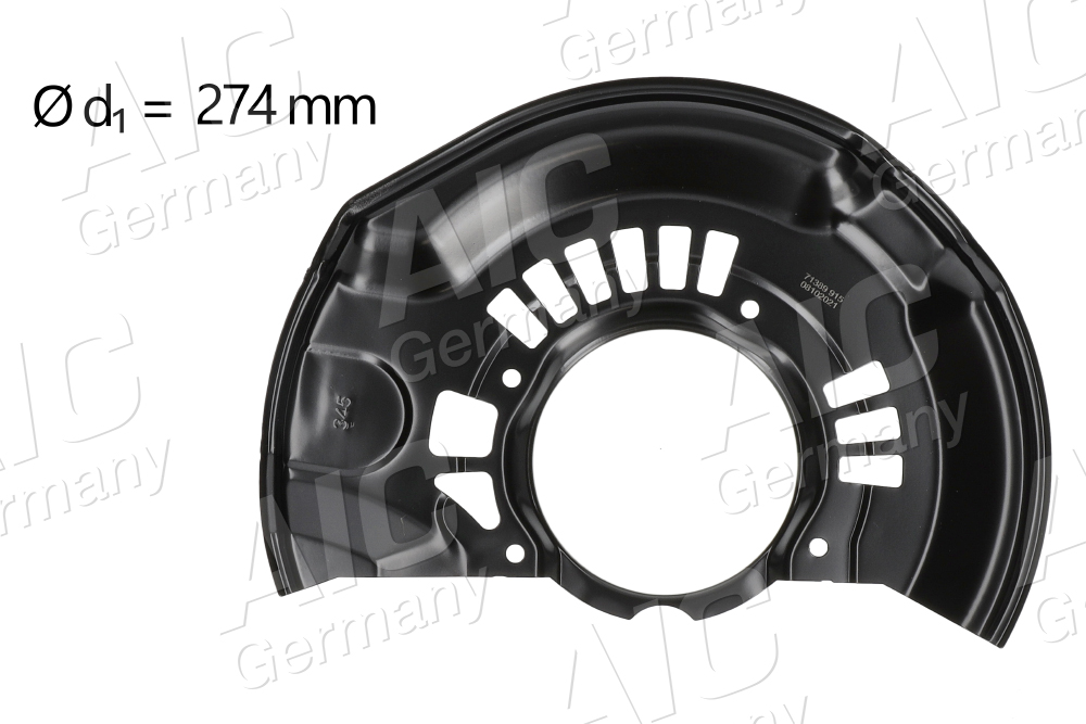 protectie stropire,disc frana 71389 AIC