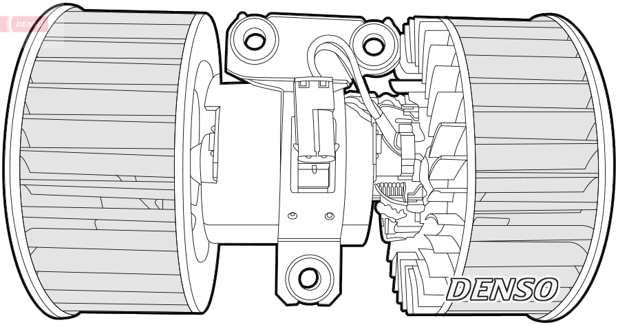 Ventilator, habitaclu DEA05002 DENSO