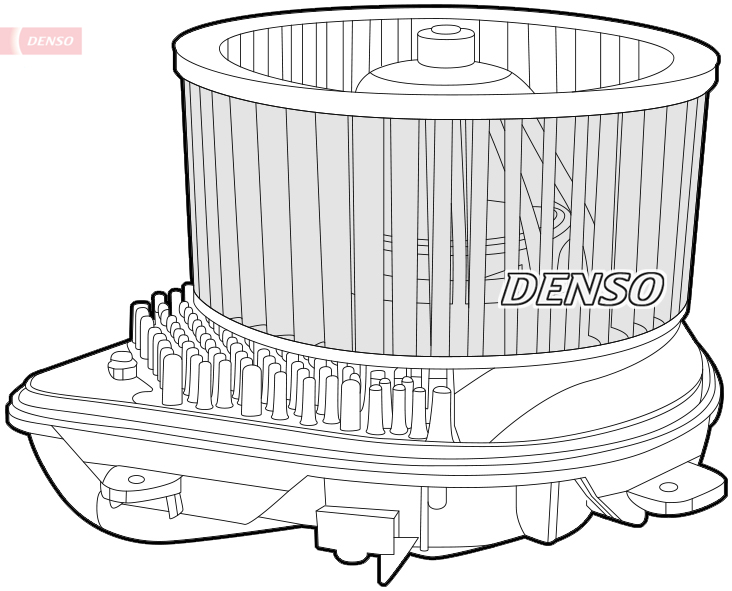 Ventilator, habitaclu DEA07013 DENSO