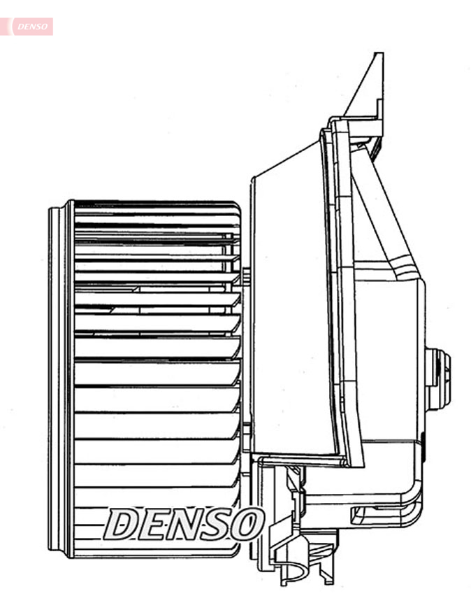 Ventilator, habitaclu DEA09203 DENSO
