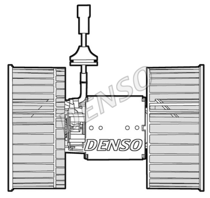 Ventilator, habitaclu DEA12002 DENSO