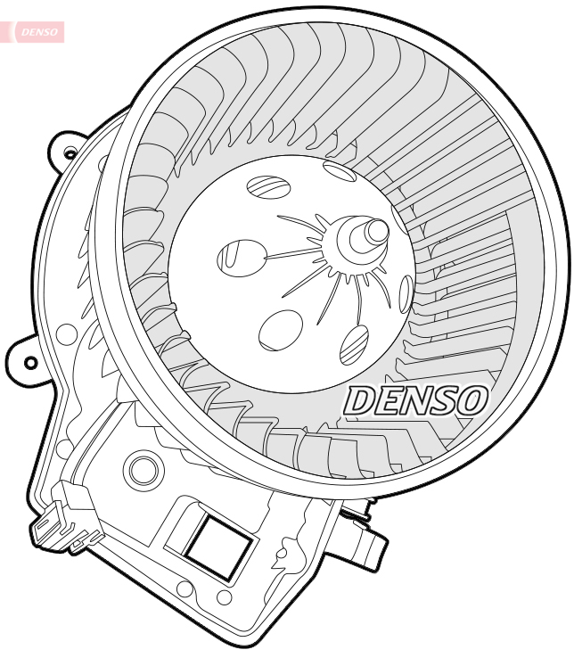 Ventilator, habitaclu DEA17001 DENSO