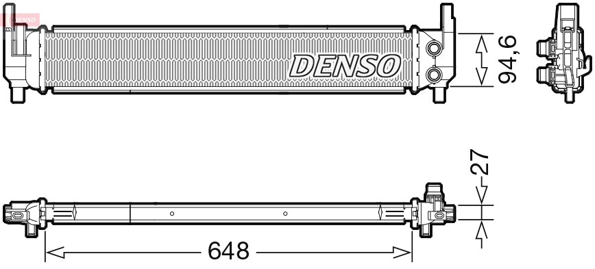 Radiator, racire motor DRM02042 DENSO