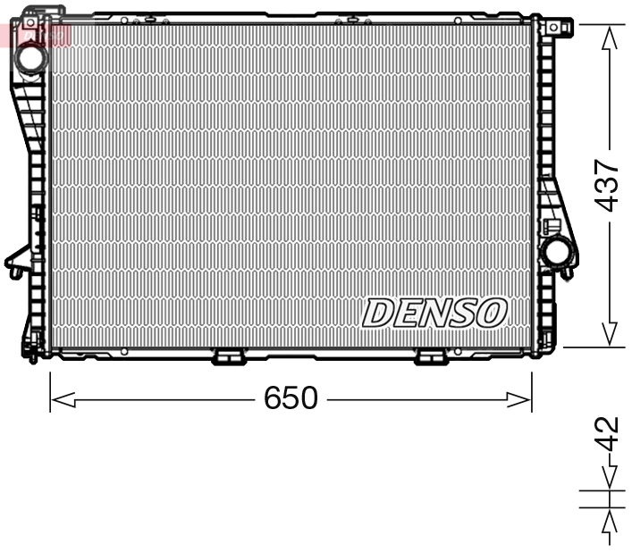 Radiator, racire motor DRM05048 DENSO