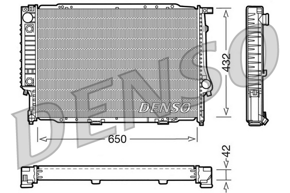 Radiator, racire motor DRM05054 DENSO