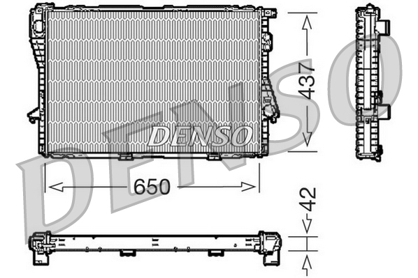 Radiator, racire motor DRM05068 DENSO