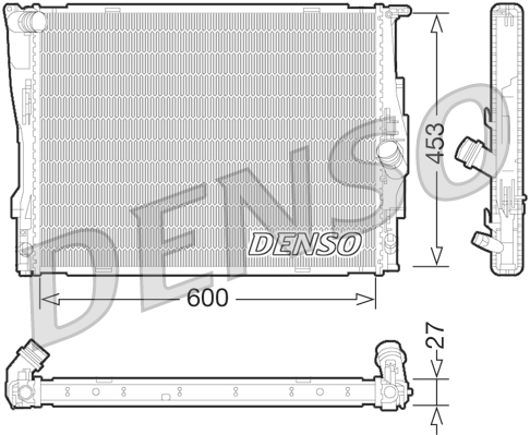 Radiator, racire motor DRM05073 DENSO