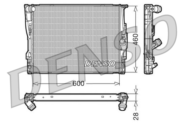 Radiator, racire motor DRM05110 DENSO