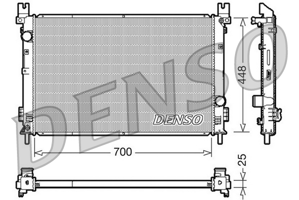 Radiator, racire motor DRM06001 DENSO
