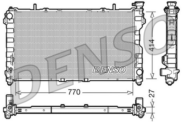 Radiator, racire motor DRM06011 DENSO