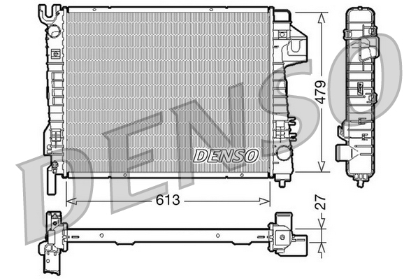 Radiator, racire motor DRM06020 DENSO