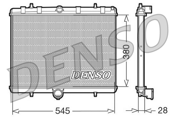 Radiator, racire motor DRM07060 DENSO