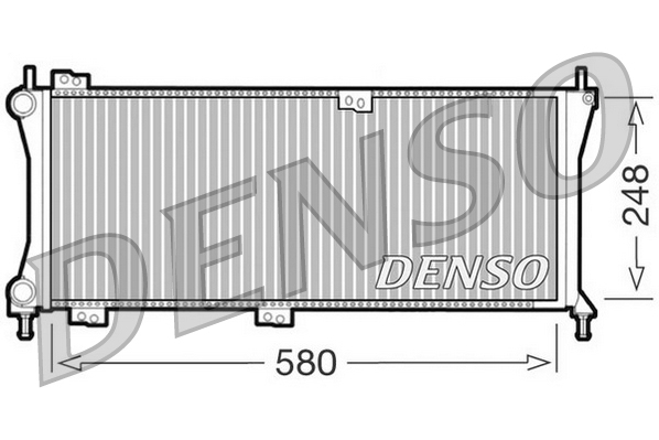Radiator, racire motor DRM09083 DENSO